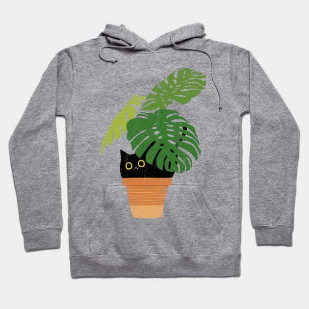 Monstera Deliciosa Hoodie by Number 17 Paint